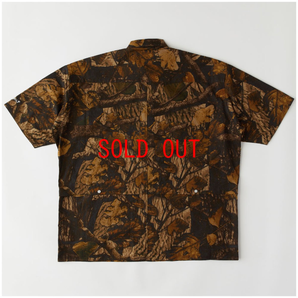 画像3: MEGAFIELD S/S Treecamo Shirts BRN ハンティング ツリーカモ 半袖 シャツ (3)