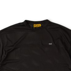 画像7: OVERMESH 3/4 Cut & Saw Tee BLK メッシュ 半袖 カットソー Tシャツ (7)