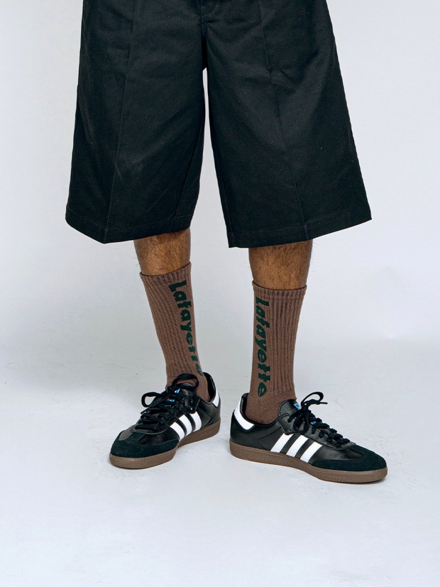 画像6: Logo Crew Socks ロゴ クルー ソックス 靴下 (6)