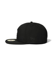 画像9: × New Era LF Logo 59Fifty Crew LF LOGO Cap BLK ニューエラ ロゴ キャップ レザー 帽子 (9)
