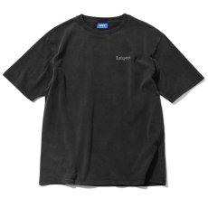 画像1: Old English Logo S/S Pigment Dyed Tee BLK オールドイングリッシュ ピグメント ロゴ 半袖 Tシャツ (1)