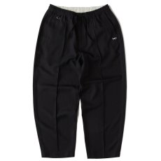 画像2: ZIGEZ Truck Pants BLK ピンタック ジャージ イージー パンツ (2)