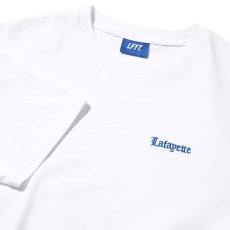 画像3: Old English Logo S/S Pigment Dyed Tee WHT オールドイングリッシュ ピグメント ロゴ 半袖 Tシャツ (3)