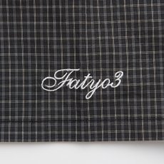 画像4: MEGAFIELD S/S Minicheck Shirts BLK ハンティング ミニチェック 半袖 シャツ (4)