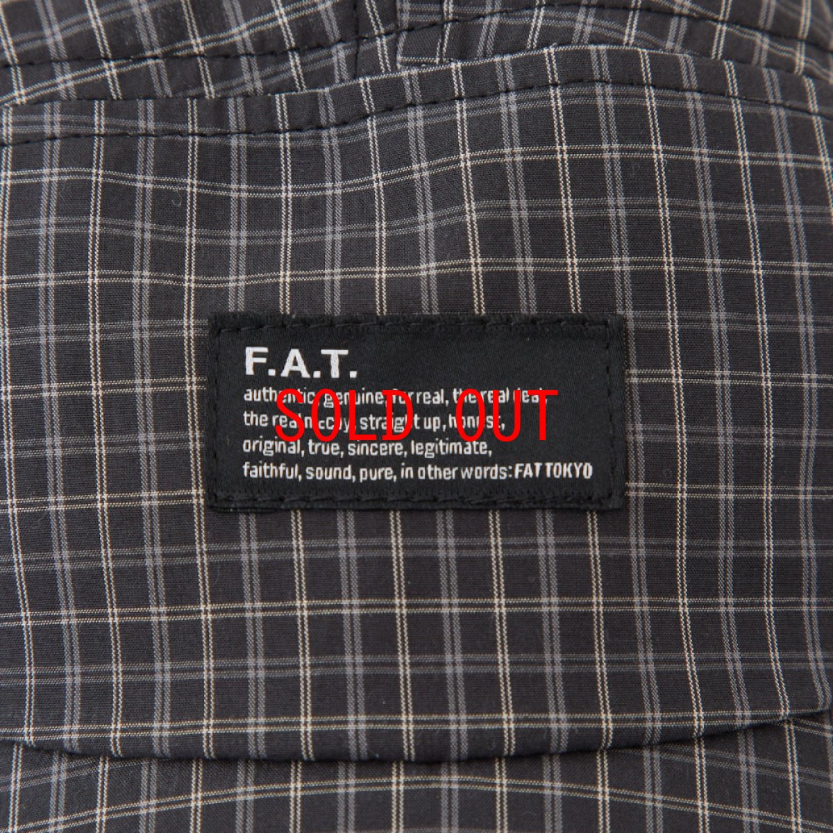 画像7: JETFIELD Dad Hat Ball Cap Minicheck 6パネル ダッド ハット キャップ 帽子 (7)