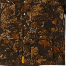 画像8: MEGAFIELD S/S Treecamo Shirts BRN ハンティング ツリーカモ 半袖 シャツ (8)