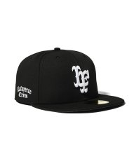 画像5: × New Era LF Logo 59Fifty Crew LF LOGO Cap BLK ニューエラ ロゴ キャップ レザー 帽子 (5)