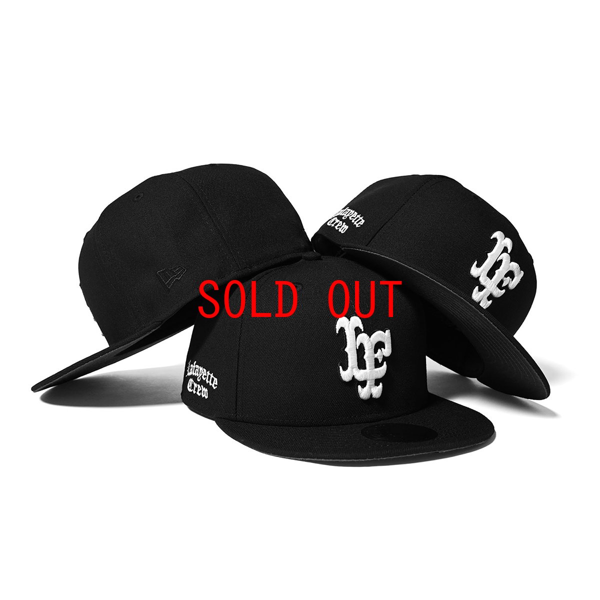 画像2: 【LFYT 沖縄 帽子 セレクトショップ 通販】 × New Era LF Logo 59FIFTY Crew LF LOGO Cap BLK ニューエラ ロゴ キャップ (2)