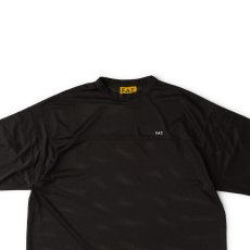 画像8: OVERMESH 3/4 Cut & Saw Tee BLK メッシュ 半袖 カットソー Tシャツ (8)