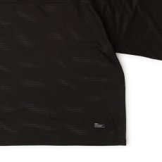 画像6: OVERMESH 3/4 Cut & Saw Tee BLK メッシュ 半袖 カットソー Tシャツ (6)