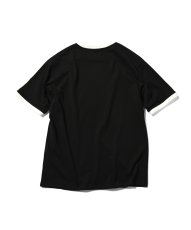 画像4: Token Logo Ringer S/S Tee Black トークン ロゴ リンガー トリム 半袖 Tシャツ (4)