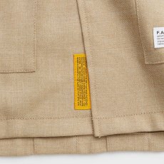 画像7: NEEDOWER S/S Cuba Shirts BEG 半袖 フラワー 刺繍 キューバ シャツ (7)