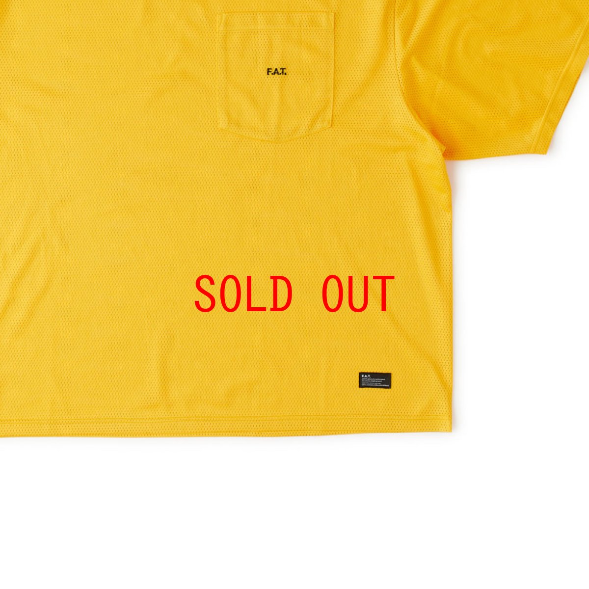 画像7: GRANMESH S/S Mesh Pocket Tee YLW メッシュ ポケット 半袖 カットソー Tシャツ (7)