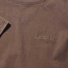 画像4: Old English Logo S/S Pigment Dyed Tee BRN オールドイングリッシュ ピグメント ロゴ 半袖 Tシャツ (4)