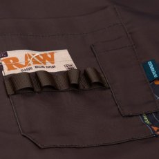 画像6: x Raw Papers OpenCollar S/S Shirt BRN ロウ 半袖 オープンカラー 柄シャツ (6)