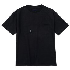 画像1: Lucky Pocket S/S Tee BLK ダブルポケット 半袖 Tシャツ (1)