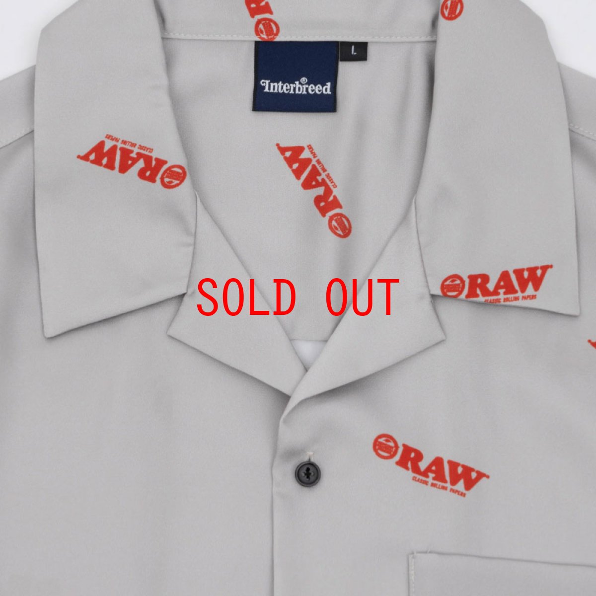 画像5: x Raw Papers OpenCollar S/S Shirt NTL ロウ 半袖 オープンカラー 柄シャツ (5)