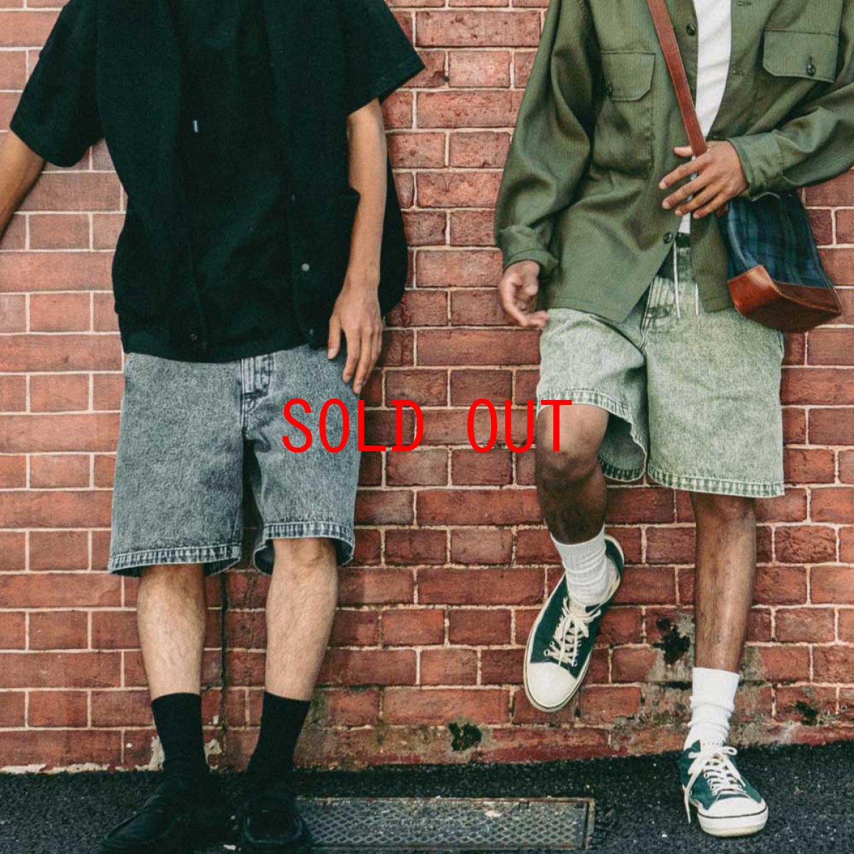 画像10: Washed Summer Shorts BLU ケミカル ウォッシュ カラー デニム ショーツ (10)