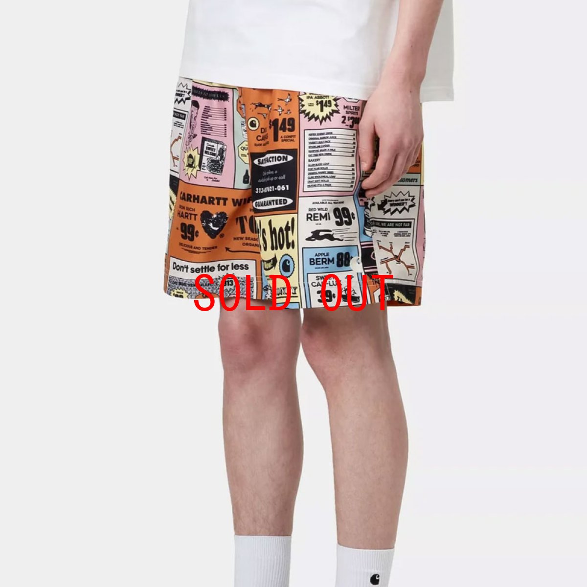 画像6: Slater Swim Trunks Catalogue Print Shorts 水陸両用 スイム ショーツ ハーフ パンツ (6)