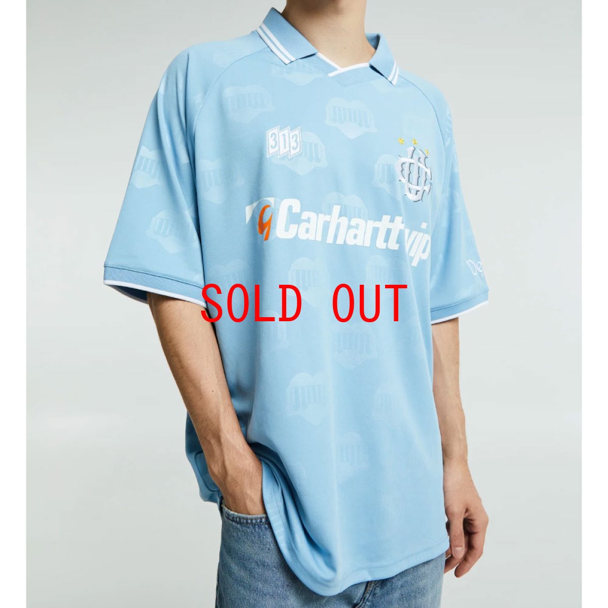 画像1: Hartt’s Football S/S Soccer Shirts T-Shirt Blue 半袖 フットボール シャツ (1)