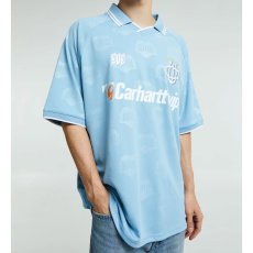 画像1: Hartt’s Football S/S Soccer Shirts T-Shirt Blue 半袖 フットボール シャツ (1)