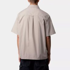 画像2: Craft S/S Shirts Dusky BEG 半袖 クラフト ポリコットン ワーク シャツ (2)