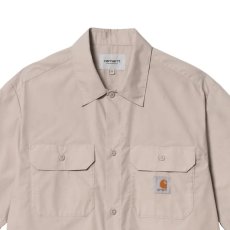 画像5: Craft S/S Shirts Dusky BEG 半袖 クラフト ポリコットン ワーク シャツ (5)