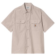 画像3: Craft S/S Shirts Dusky BEG 半袖 クラフト ポリコットン ワーク シャツ (3)