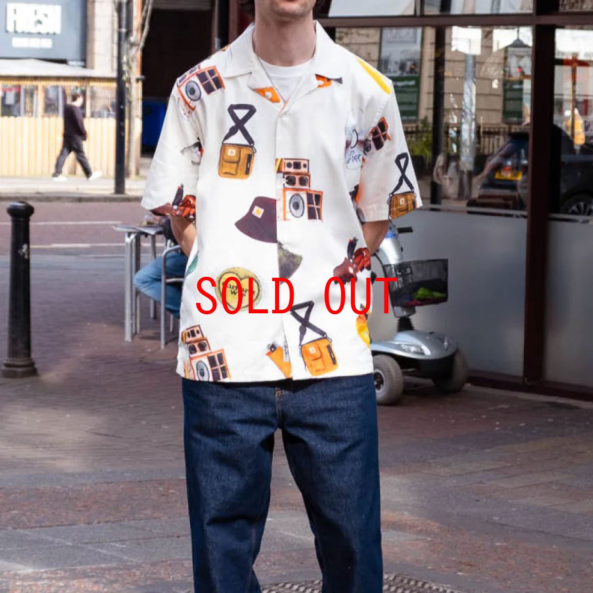 画像5: Jacob Rochester S/S Allover Shirts 半袖 シャツ (5)