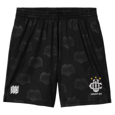 画像1: Hartt’s Football Short Heart Train BLK フットボール リラックスフィット ジャカード ショーツ パンツ (1)