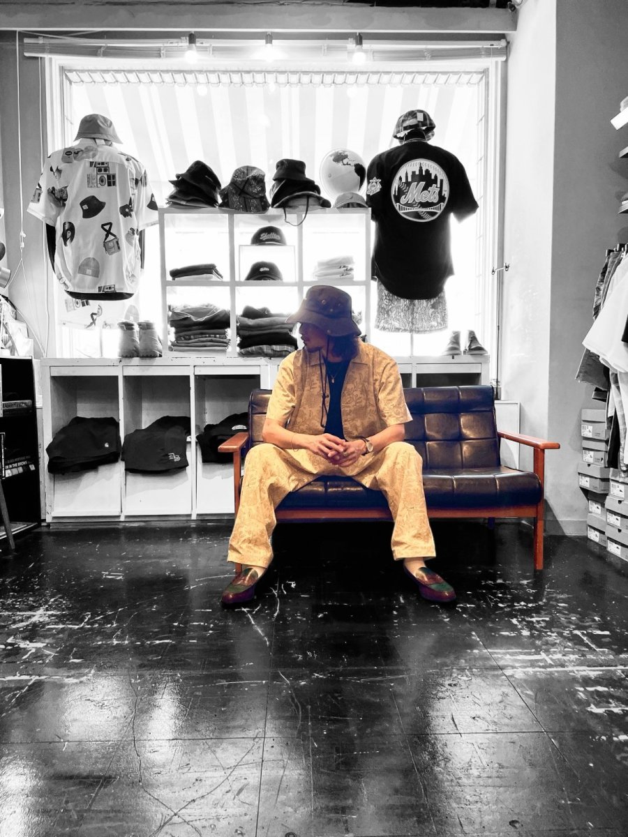 画像7: Block Allover Relaxed Easy Pants ブロック リラックス イージー パンツ (7)