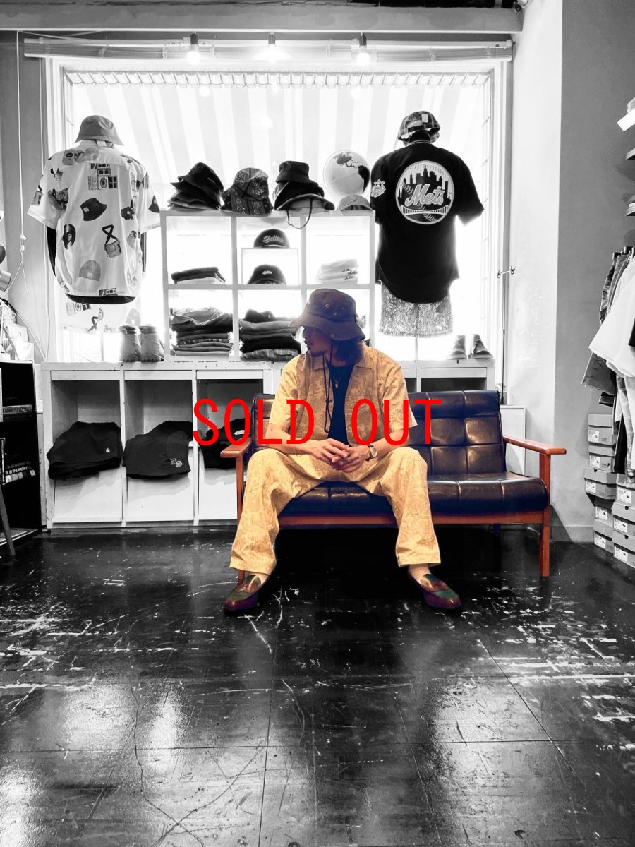 画像7: 【Shellter 沖縄 パンツ メンズファッション】 Block Allover Relaxed Easy Pants ブロックプリント リラックス イージーパンツ (7)
