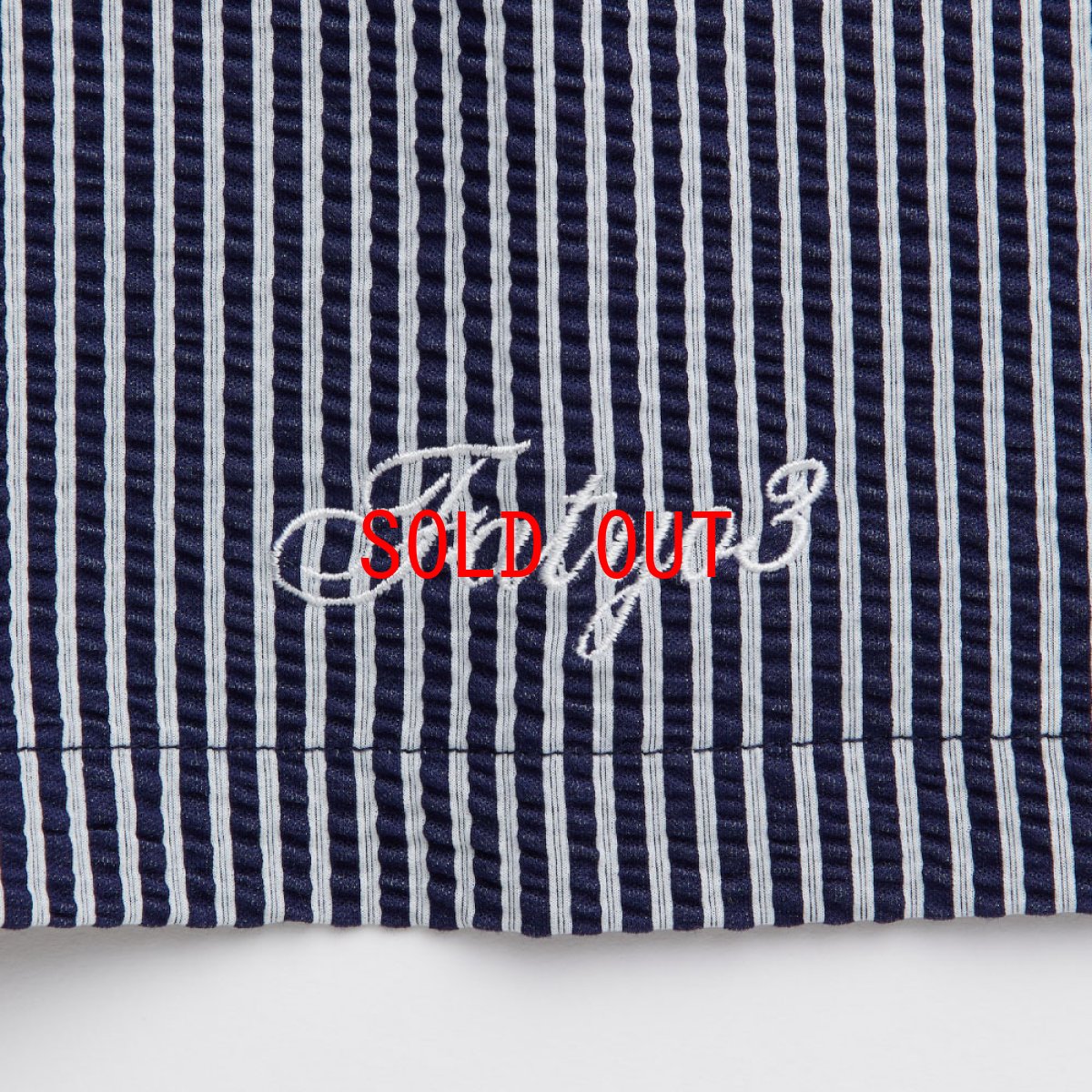 画像4: GIGARSEY S/S Stripe Shirts NVYサッカー ストライプ ジャージ 半袖 シャツ (4)