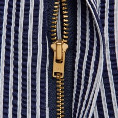 画像6: MEGARSEY Wide Stripe Pants サッカー ストライプ ジャージ ワイド イージー パンツ (6)