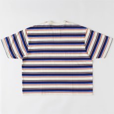 画像3: GRANDER Stripe S/S Border Tee WHT 半袖 ヘビーオンス ボーダー Tシャツ (3)