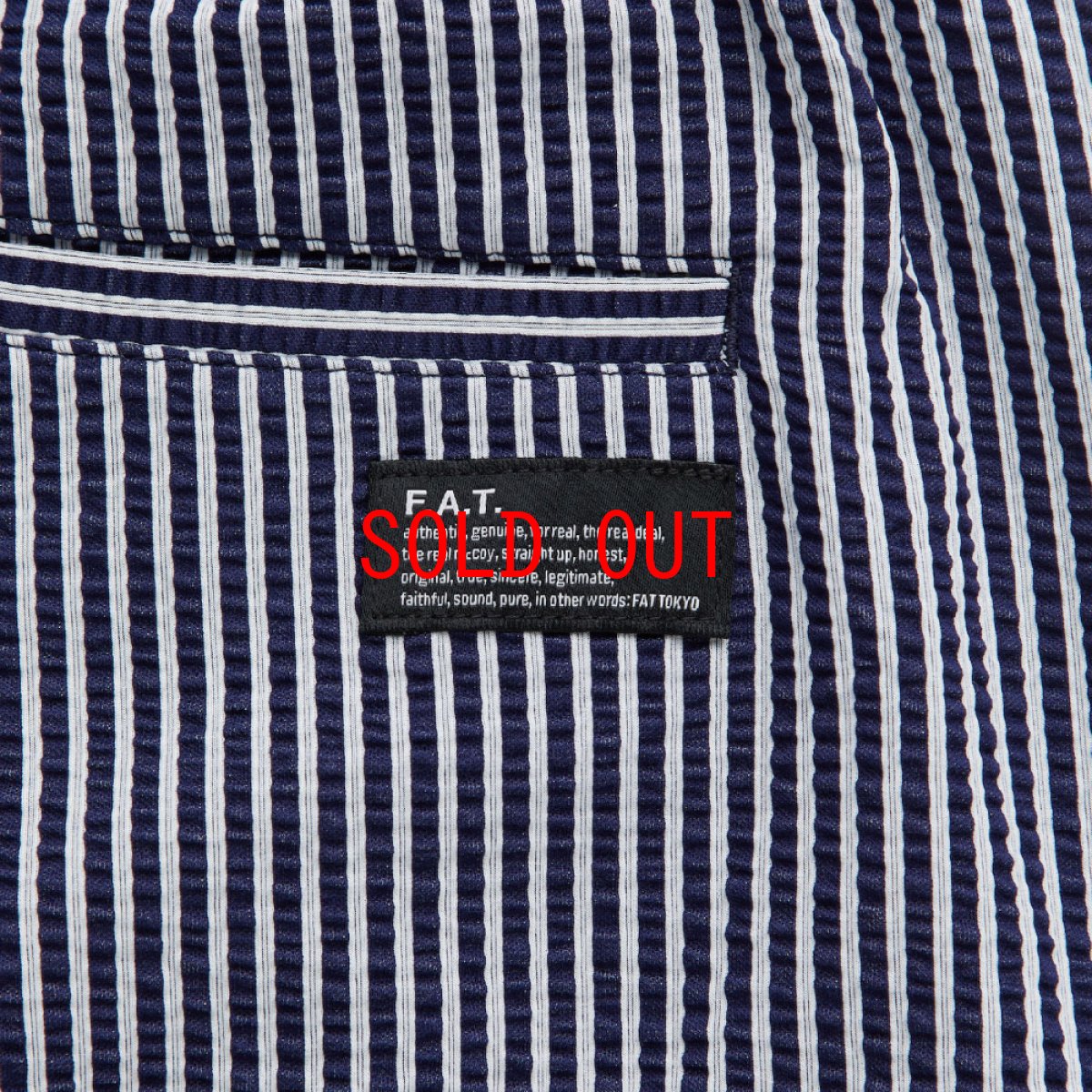 画像5: MEGARSEY Wide Stripe Pants サッカー ストライプ ジャージ ワイド イージー パンツ (5)