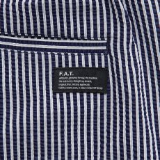 画像5: MEGARSEY Wide Stripe Pants サッカー ストライプ ジャージ ワイド イージー パンツ (5)