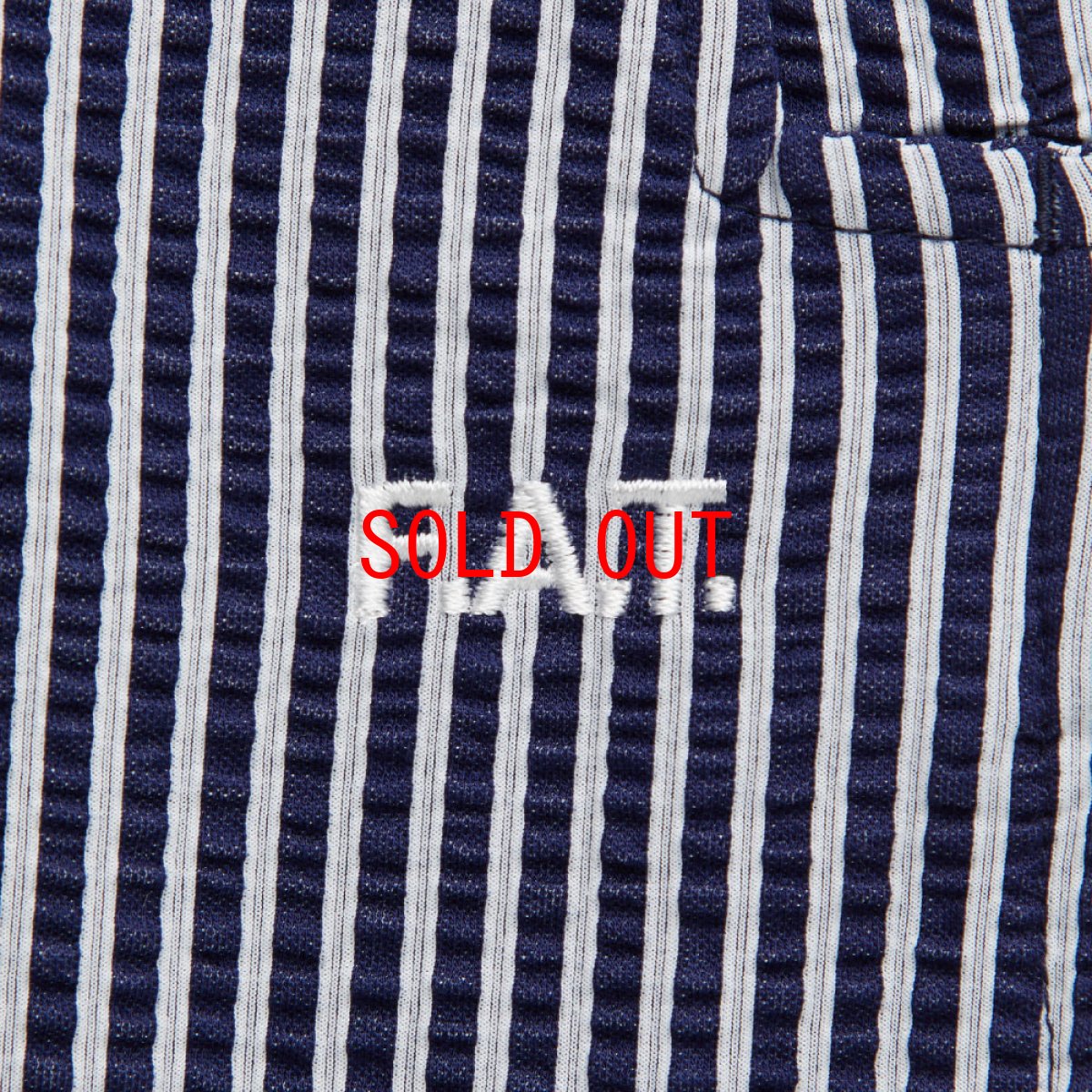 画像4: MEGARSEY Wide Stripe Pants サッカー ストライプ ジャージ ワイド イージー パンツ (4)