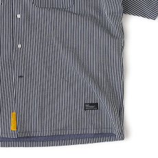 画像8: GIGARSEY S/S Stripe Shirts NVYサッカー ストライプ ジャージ 半袖 シャツ (8)