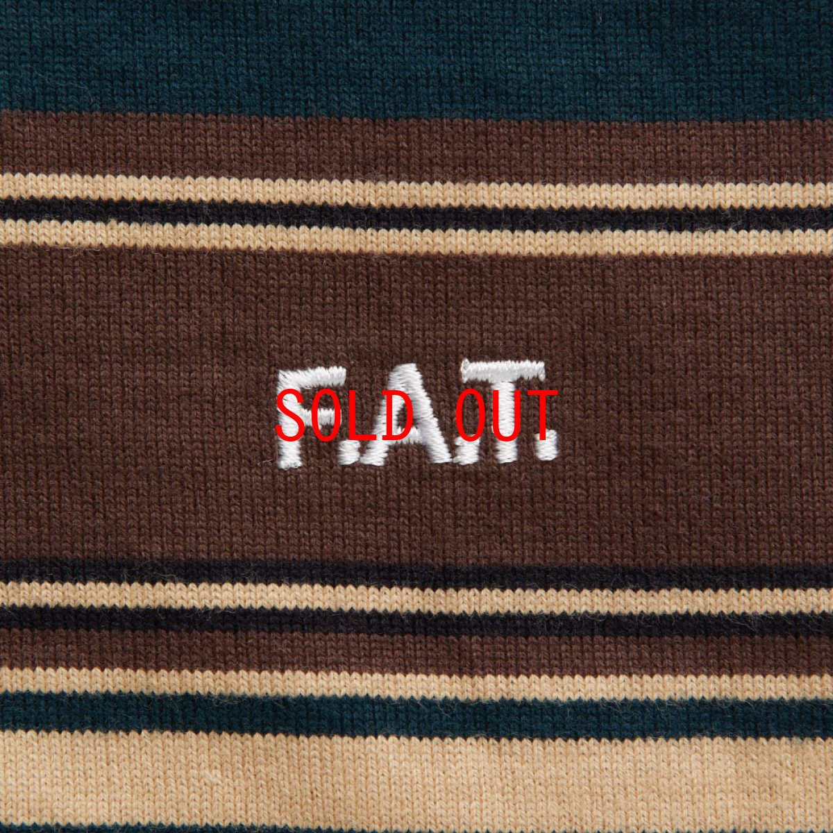 画像4: GRANDER Stripe S/S Border Tee BRN 半袖 ヘビーオンス ボーダー Tシャツ (4)