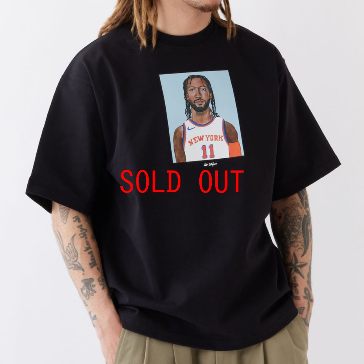 画像1: I.S. BRUNSON S/S Tee BLK 半袖 ヘビーオンス Tシャツ (1)