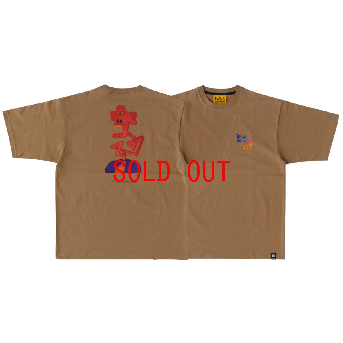 画像5: SARCE MOUTH S/S Tee BRN 半袖 ヘビーオンス Tシャツ (5)