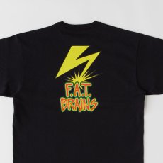 画像5: FATBRAIN S/S Tee BLK 半袖 ヘビーオンス Tシャツ (5)