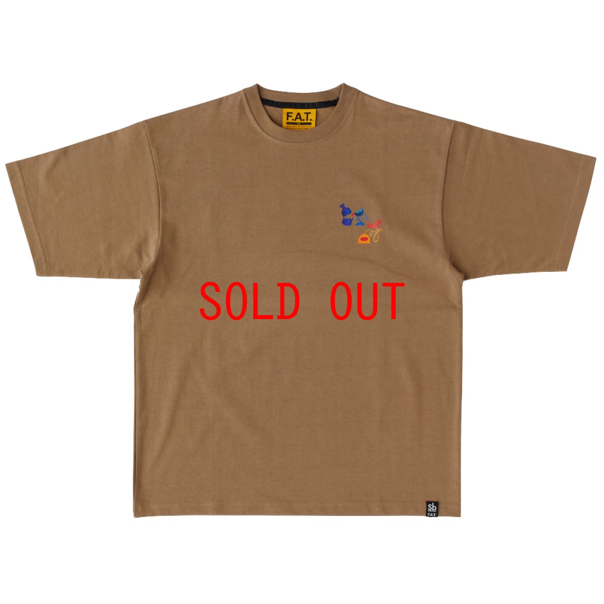 画像2: SARCE MOUTH S/S Tee BRN 半袖 ヘビーオンス Tシャツ (2)