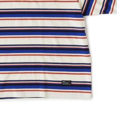 画像6: GRANDER Stripe S/S Border Tee WHT 半袖 ヘビーオンス ボーダー Tシャツ (6)