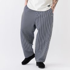 画像3: MEGARSEY Wide Stripe Pants サッカー ストライプ ジャージ ワイド イージー パンツ (3)
