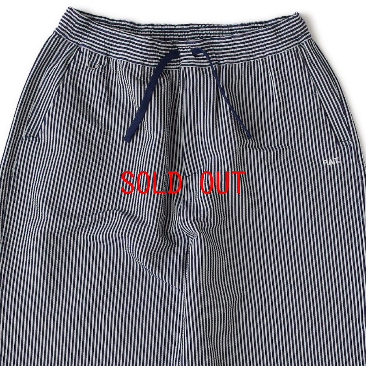 画像7: MEGARSEY Wide Stripe Pants サッカー ストライプ ジャージ ワイド イージー パンツ (7)