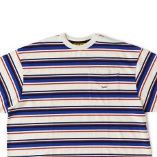 画像7: GRANDER Stripe S/S Border Tee WHT 半袖 ヘビーオンス ボーダー Tシャツ (7)