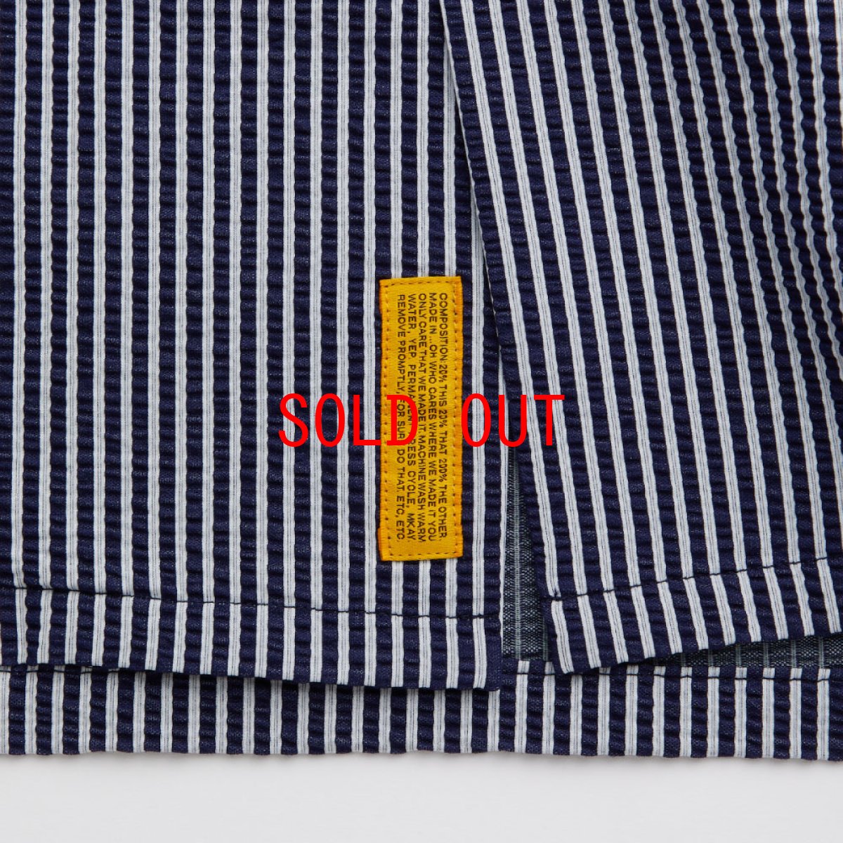 画像6: GIGARSEY S/S Stripe Shirts NVYサッカー ストライプ ジャージ 半袖 シャツ (6)