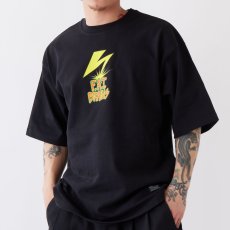 画像1: FATBRAIN S/S Tee BLK 半袖 ヘビーオンス Tシャツ (1)